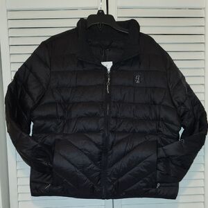 Women's Classic Black Puffer Jacket